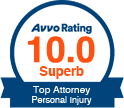 Avvo Rating badge - 10.0
