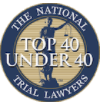 TNTL Top 40 under 40 badge