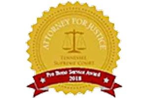 Attorney For Justice Badge