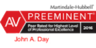 John Day - Martindale Hubbell - AV Preeminent 2016