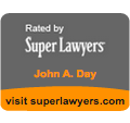 Rated by Super Lawyers - John A. Day